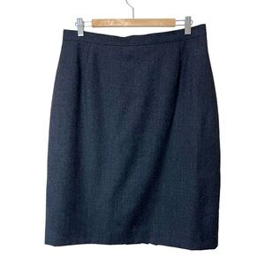 Vintage Braemar Petites by Jeremy Scott 100% Wool Pencil Skirt Made In 🇨🇦